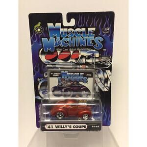 Muscle Machines - 41 Willys Coupe 1:64 Scale 2001